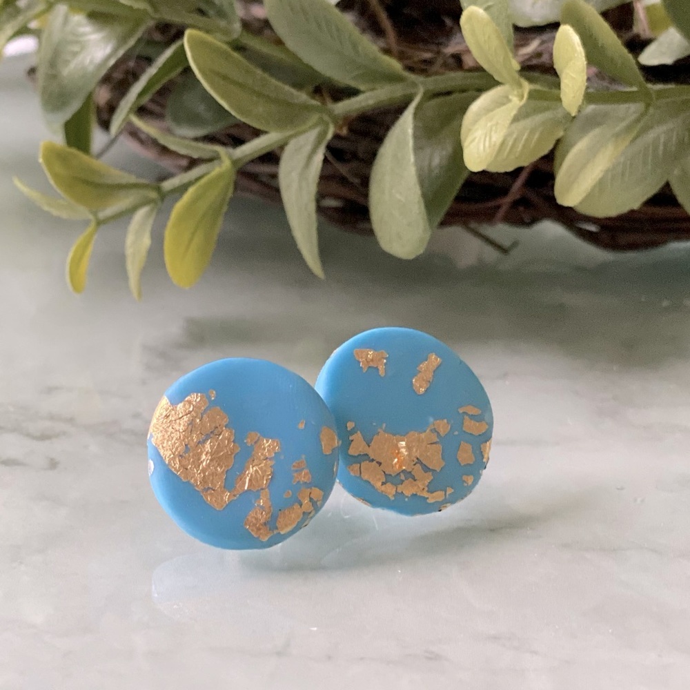 Polymer clay earrings